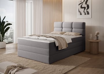 Kasped sengesett kontinentalseng med oppbevaring 140x200 cm - Paolli 04 - Møbler - Senger - Kontinentalsenger