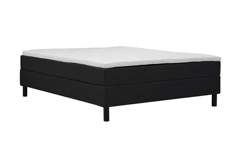 komplett kontinentalseng Basic Home Dream Svart 160x200 Uten sengegavl - Møbler - Senger - Kontinentalsenger
