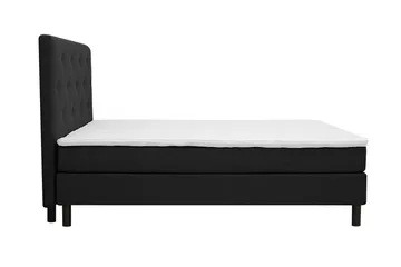 komplett kontinentalseng Basic Home Dream Svart 160x200 - Møbler - Senger - Kontinentalsenger