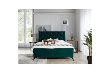 Komplett sängpaket kontinentalsäng Eltap Mörkgrön 160x200 DEL