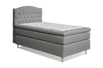 Belda Sengepakke 120x200 Medium - Grå - Møbler - Senger - Enkeltsenger