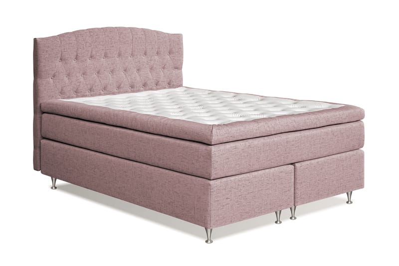 Belda Sengepakke 160x200 Fast - Rosa - Møbler - Senger - Kontinentalsenger