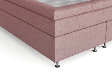 Belda Sengepakke 160x200 Fast - Rosa - Møbler - Senger - Kontinentalsenger