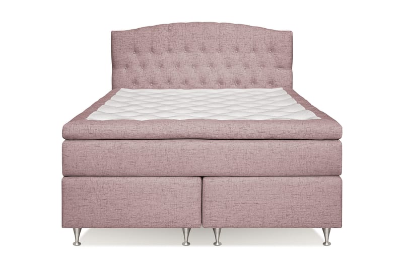 Belda Sengepakke 160x200 Fast - Rosa - Møbler - Senger - Kontinentalsenger