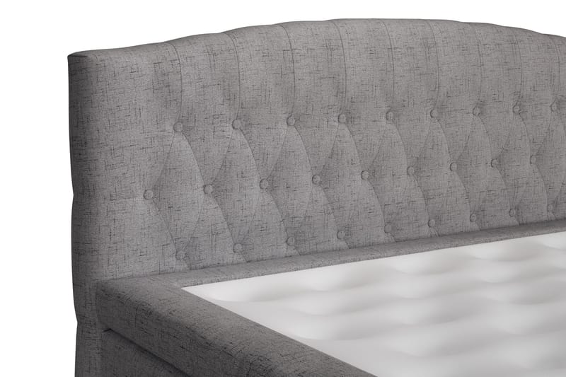 Belda Sengepakke 160x200 Fast/Medium - Grå - Møbler - Senger - Kontinentalsenger