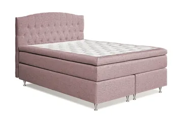 Belda Sengepakke 160x200 Medium - Rosa - Møbler - Senger - Kontinentalsenger