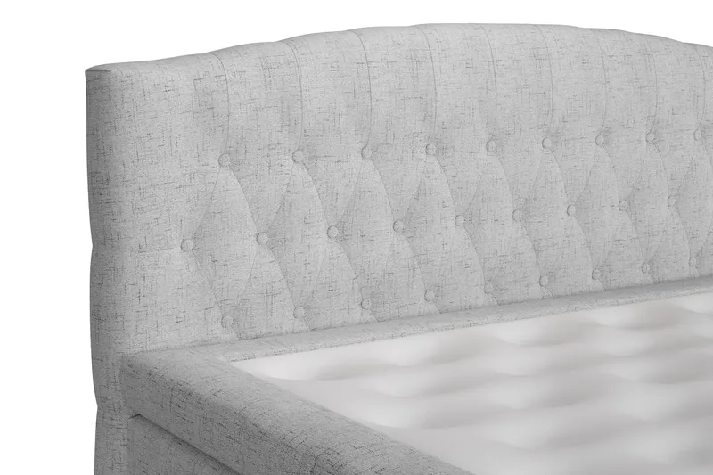 Belda Sengepakke 180x200 Fast - Lysegrå - Møbler - Senger - Kontinentalsenger