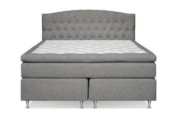 Belda Sengepakke 180x200 Fast/Medium - Grå - Møbler - Senger - Kontinentalsenger