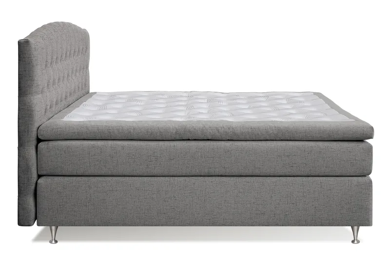 Belda Sengepakke 180x200 Fast/Medium - Grå - Møbler - Senger - Kontinentalsenger