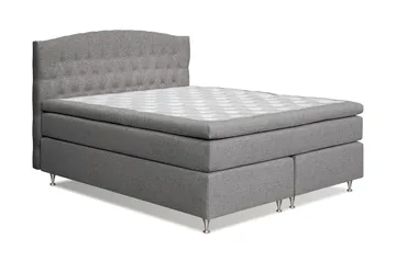 Belda Sengepakke 180x200 Fast/Medium - Grå - Møbler - Senger - Kontinentalsenger