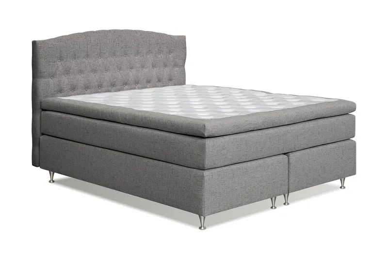 Belda Sengepakke 180x200 Fast/Medium - Grå - Møbler - Senger - Kontinentalsenger