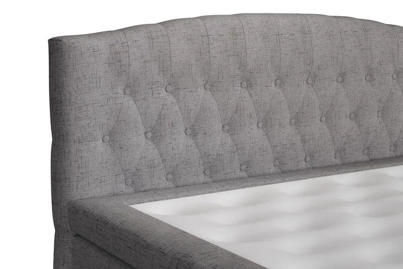 Belda Sengepakke 180x200 Fast/Medium - Grå - Møbler - Senger - Kontinentalsenger