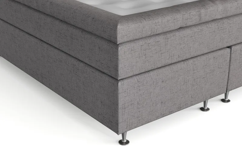 Belda Sengepakke 180x200 Fast/Medium - Grå - Møbler - Senger - Kontinentalsenger