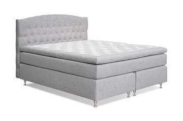 Belda Sengepakke 180x200 Fast/Medium - Lysegrå - Møbler - Senger - Kontinentalsenger