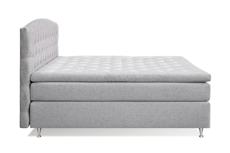 Belda Sengepakke 180x200 Fast/Medium - Lysegrå - Møbler - Senger - Kontinentalsenger