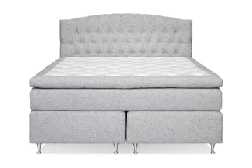 Belda Sengepakke 180x200 Fast/Medium - Lysegrå - Møbler - Senger - Kontinentalsenger