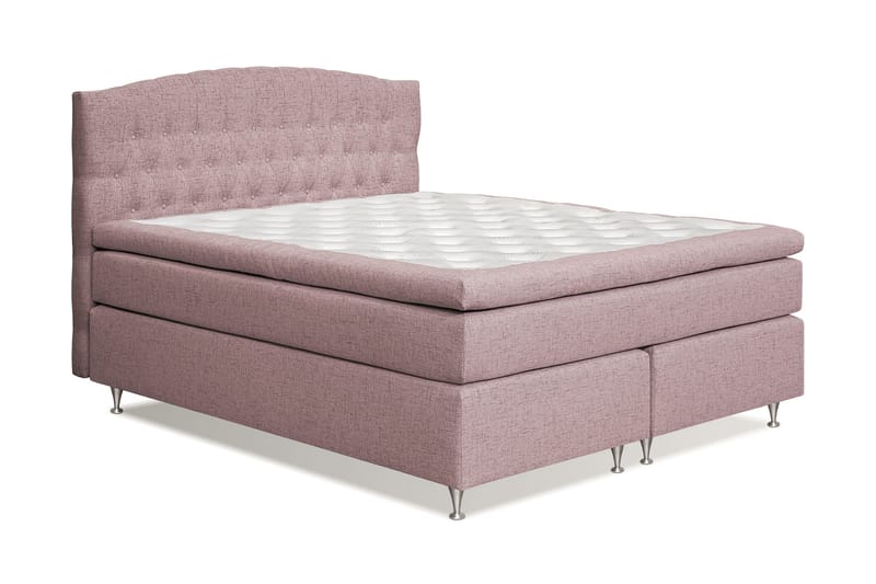Belda Sengepakke 180x200 Fast/Medium - Rosa - Møbler - Senger - Kontinentalsenger