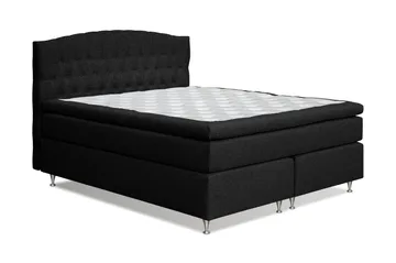 Belda Sengepakke 180x200 Fast/Medium - Svart - Møbler - Senger - Kontinentalsenger