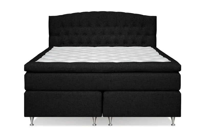 Belda Sengepakke 180x200 Fast/Medium, Svart