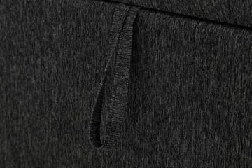 Boxy Box Bed 120x200 cm - Svart/Grå - Møbler - Senger - Senger med oppbevaring