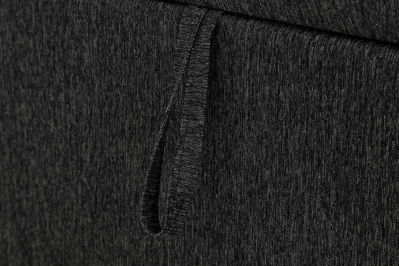 Boxy Box Bed 120x200 cm - Svart/Grå - Møbler - Senger - Senger med oppbevaring