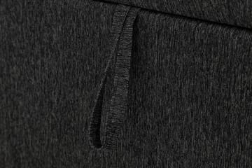 Boxy Box Bed 180x200 cm - Svart/Grå - Møbler - Senger - Senger med oppbevaring