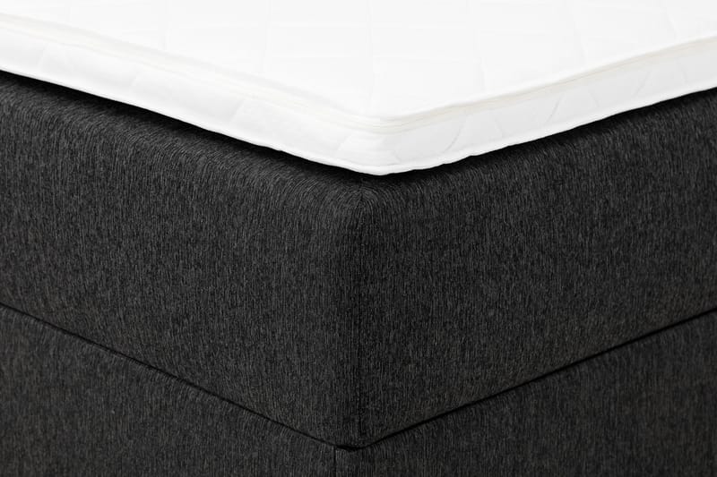 Komplett Sengepakke Boxy Svart/Grå - 180x200 cm - Senger med oppbevaring - Komplett sengepakke