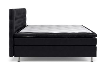 Celine Kontinentalseng 210x210 cm - Svart/Fløyel - Møbler - Senger - Kontinentalsenger