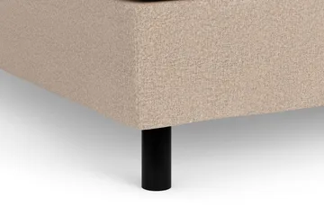 Charm Komplett Sengpakke 180x200 cm med sengegavl - Beige - Møbler - Senger - Enkeltsenger
