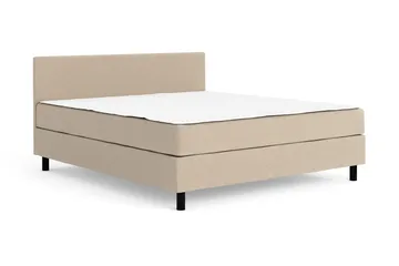 Charm Komplett Sengpakke 180x200 cm med sengegavl - Beige - Møbler - Senger - Enkeltsenger