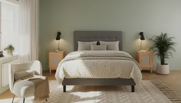 Komplett Sengepakke Dream 120x200 cm - Grå - Møbler - Senger - Kontinentalsenger