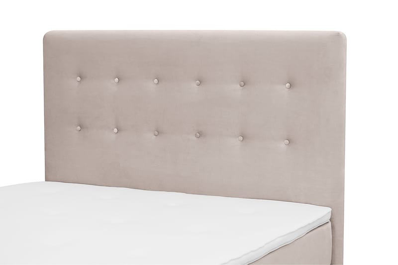 Komplett Sengepakke Dream 120x200 cm Knapper - Beige - Møbler - Senger - Kontinentalsenger