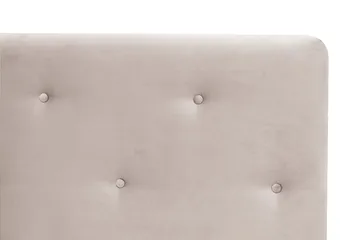 Komplett Sengepakke Dream 140x200 cm Asymmetriske knapper - Beige - Møbler - Senger - Kontinentalsenger