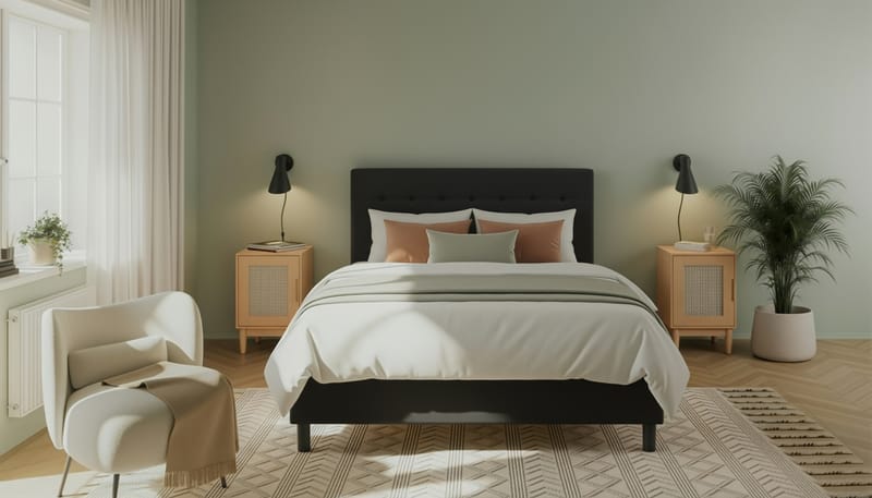 Komplett Sengepakke Dream 140x200 cm - Mørkegrå - Møbler - Senger - Kontinentalsenger