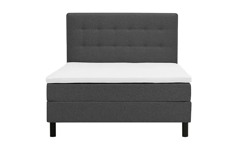 Komplett Sengepakke Dream 140x200 cm, Mørkegrå