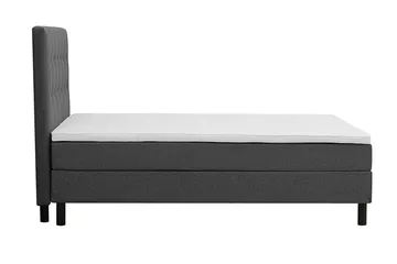 Komplett Sengepakke Dream 140x200 cm - Mørkegrå - Møbler - Senger - Kontinentalsenger