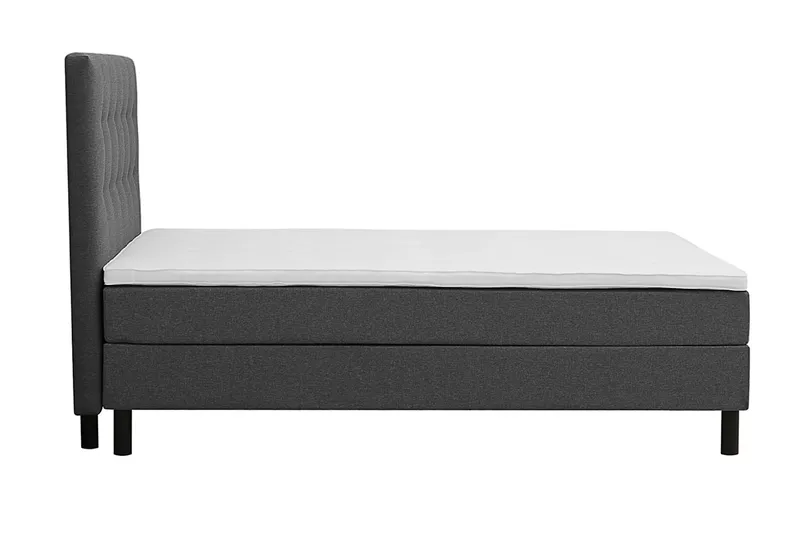 Komplett Sengepakke Dream 140x200 cm - Mørkegrå - Møbler - Senger - Kontinentalsenger