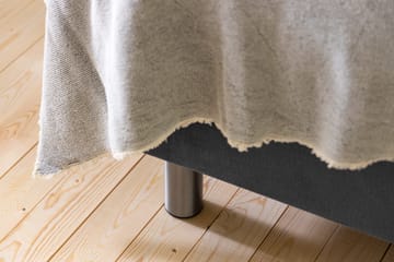 Ella Sengepakke 160x200cm Dypheftet Sengegavl - Mørkegrå / fløyel - Møbler - Senger - Kontinentalsenger