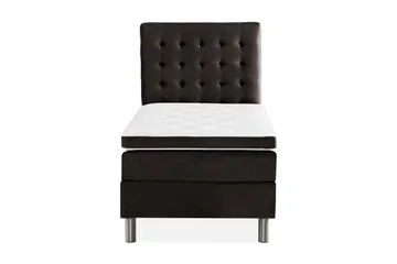 Sengegavl Rutete - Mørkegrå