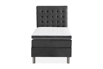 Sengegavl Rutete - Mørkegrå