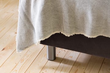 Ella Sengepakke 90x200cm Rutete Sengegavl - Brun / Fløyel - Møbler - Senger - Kontinentalsenger