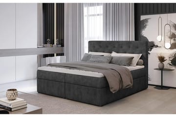 Eloree Sengepakke 160x200 cm - Grå - Møbler - Senger - Komplett sengepakke