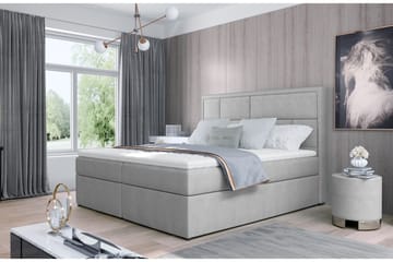 Emeron Sengepakke 140x200 cm - Grå - Møbler - Senger - Komplett sengepakke