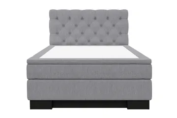 Faylor Lyx Komplett Sengepakke 120x200 - Lysegrå - Møbler - Senger - Enkeltsenger