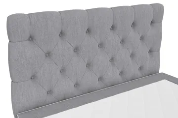 Faylor Lyx Komplett Sengepakke 120x200 - Lysegrå - Møbler - Senger - Enkeltsenger