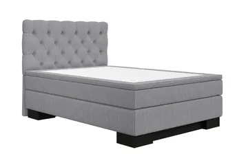 Faylor Lyx Komplett Sengepakke 120x200 - Lysegrå - Møbler - Senger - Enkeltsenger