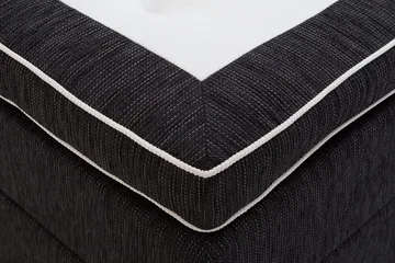 Grand Komplett Sengepakke 180x200 F/M Lateks - Svart - Møbler - Senger - Kontinentalsenger