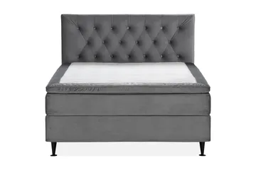 Happy Pluss Sengepakke Kontinentalseng 140x200 - Grå - Møbler - Senger - Kontinentalsenger