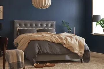 Happy Pluss Sengepakke Kontinentalseng 140x200 - Grå - Møbler - Senger - Kontinentalsenger