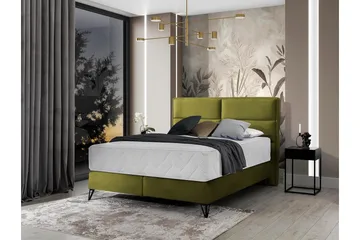 Kasyap Sengepakke Rammeseng 140x200 cm - Grønn - Møbler - Senger - Komplett sengepakke